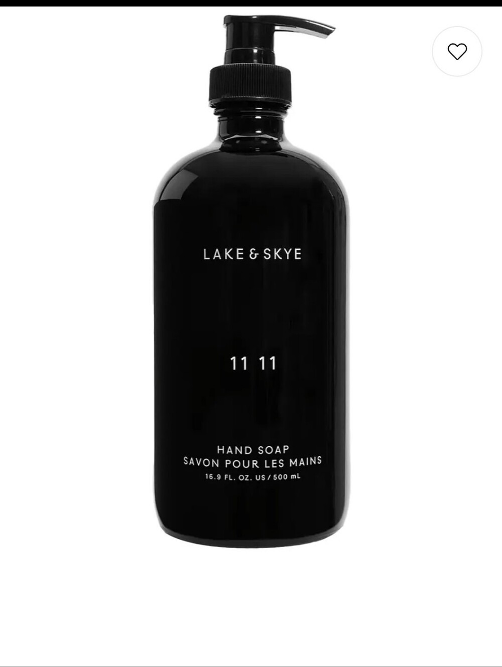 11 11 Lake and Skye Hand Soap